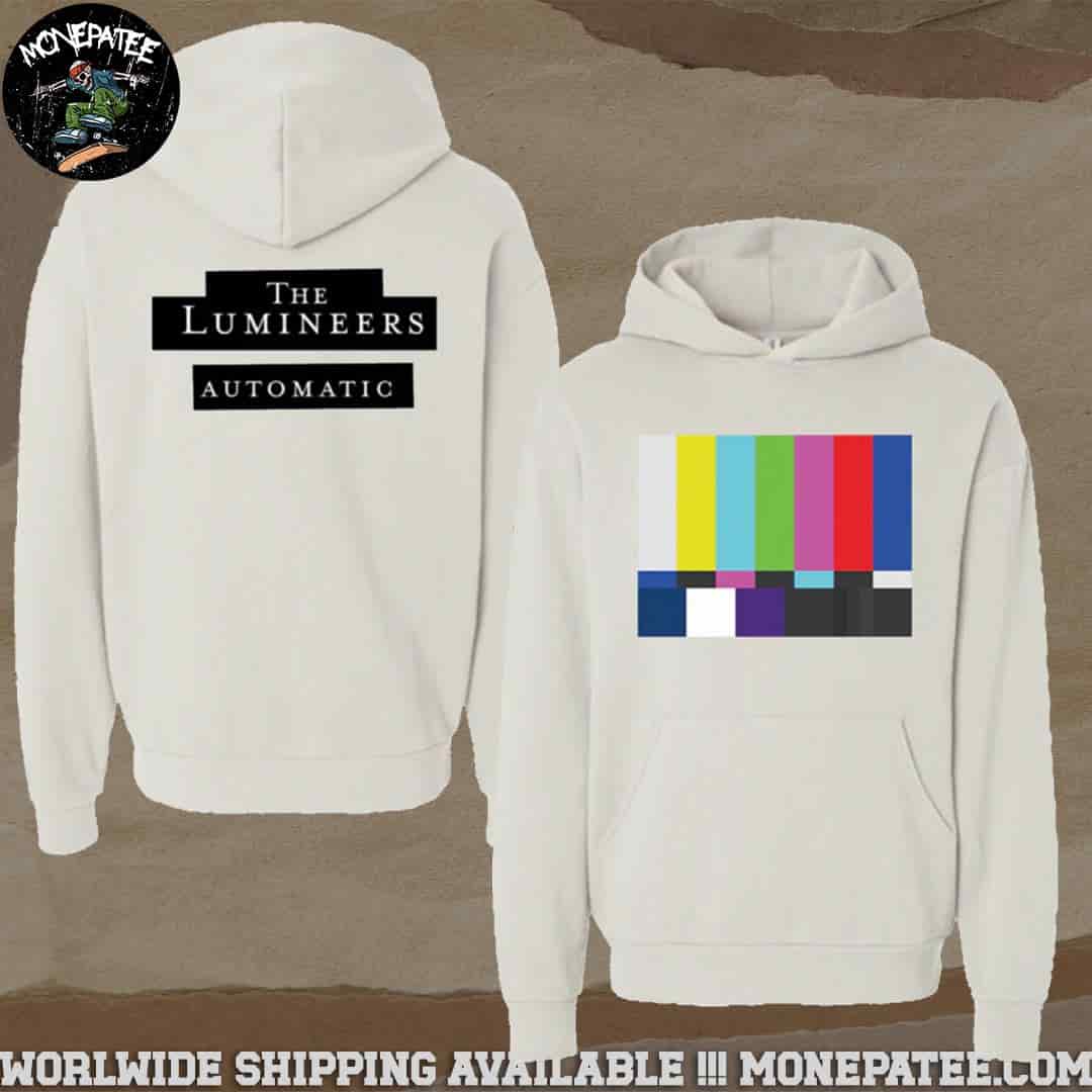 The Luminners Automatic Album Cover Two Sides Hoodie Shirt The Luminners Automatic Album Cover Two Sides Hoodie Shirt