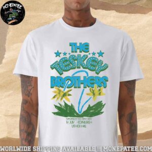The Teskey Brothers Concert Poster In Edinburgh Scotland At User Hall On July 1 2025 Unisex T-Shirt