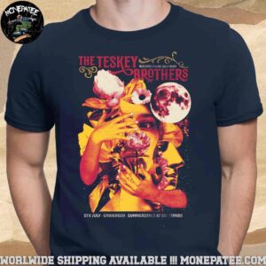 The Teskey Brothers Concert Poster In Groningen At Summerstage At Stadsspark On July 5th 2025 Unisex T-Shirt
