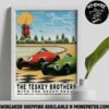 The Teskey Brothers Concert Poster In London England At Alexandra Palace Park On July 10th 2025 Decorative Poster Canvas