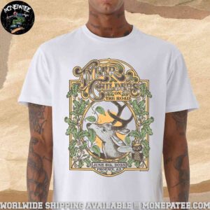 Tyler Childers On The Road Tour Concert Poster For Show In Phoenix Az On June 8 2025 At Talking Stick Resort Amphitheatre Merchandise Unisex T-Shirt