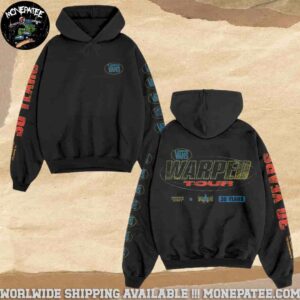 Vans Warped Tour 2025 30 Years Fire Relief Hoodie Merchandise Unisex Shirt