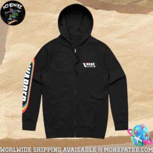 Vans Warped Tour 2025 30 Years Retro Film Zip Up Hoodie Merchandise Unisex Shirt