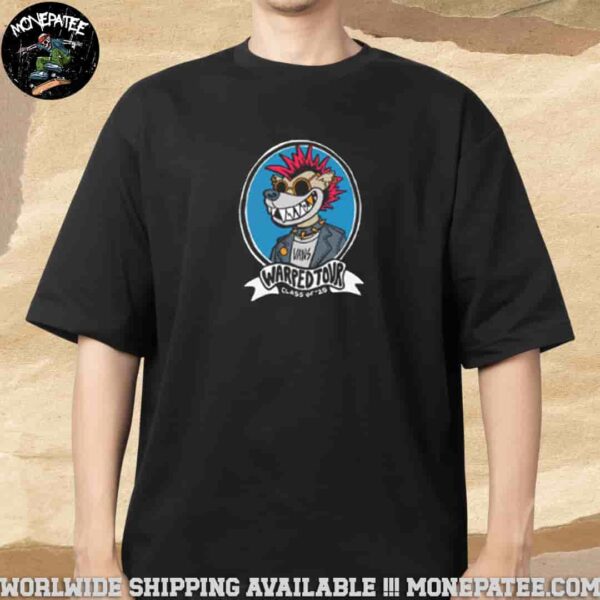 Vans Warped Tour 2025 30 Years Shredder Tee Merchandise Unisex Shirt