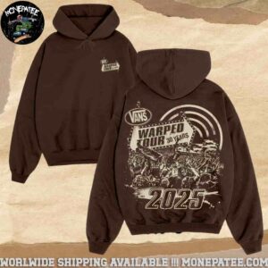 Vans Warped Tour 2025 30 Years Crowd Surf Hoodie Merchandise Unisex Shirt