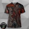 Dayseeker European Tour Dates Summer 2025 All Over Print T-Shirt