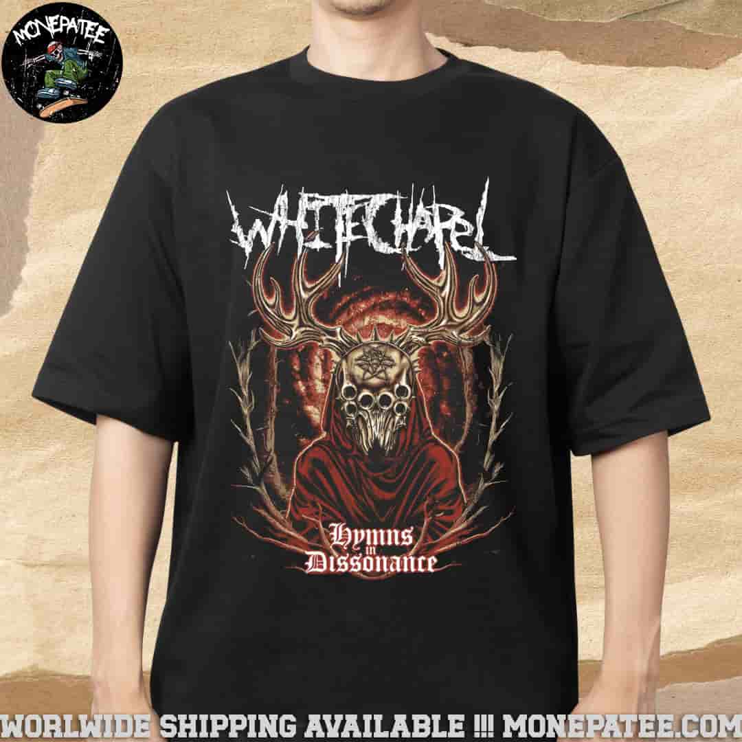 Whitechapel Hymns In Dissonance Merchandise Unisex T-Shirt Whitechapel Hymns In Dissonance Merchandise Unisex T-Shirt