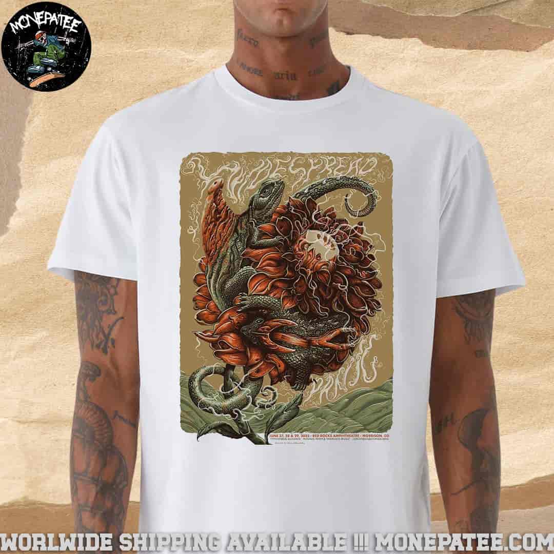 Widespread Panic Limited-Edition Poster In Morrison Co On June 27-28-29 2025 At Red Rocks Amphitheatre Unisex T-Shirt Widespread Panic Limited-Edition Poster In Morrison Co On June 27-28-29 2025 At Red Rocks Amphitheatre Unisex T-Shirt