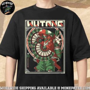 Wu Tang Clan Concert Poster Sandiego On June 21 2025 At The Pechanga Arena Unisex T-Shirt