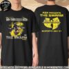 Wu Tang Clan Shaolin Uniform Merchandise 2025 Two Sides Unisex T-Shirt