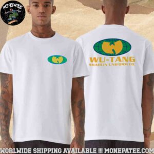 Wu Tang Clan Shaolin Uniform Merchandise 2025 Two Sides Unisex T-Shirt