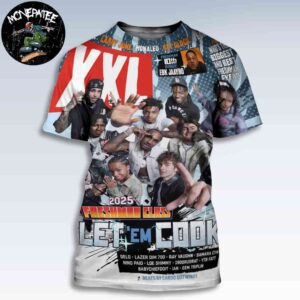XXL Magazine Freshman Class 2025 Issue Let ‘Em Cook All Over Print Shirt