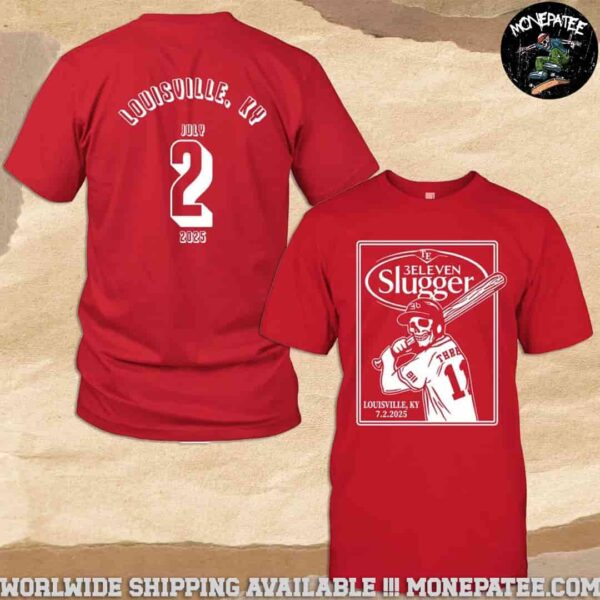 311 Band Exclusive Tee Louisville Ky Live At Iroquois Amphitheater On Jul 2 2025 Two Sided T-Shirt