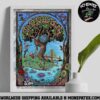 60 Years Of Grateful Dead Music The Old Oak Tree Golden Gate Bridge Decorative Poster Canvas