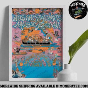 Austin City Limits Festival 2025 Rattler Poster At Zilker Park In Austin TX On October 3-5 And 10-12 Commemorative Decor Poster Canvas