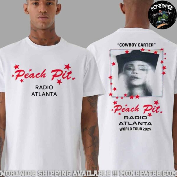 Beyonce Atlanta Word Tour Cowboy Carter 2025 Two Sided Unisex T-Shirt