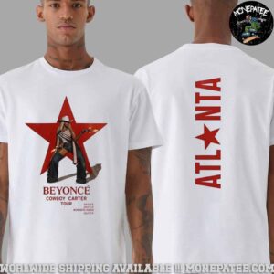 Beyonce CCT Atlanta 2025 Cowboy Carter Tour Star Girl Two Sied Unisex T-Shirt