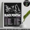 Burna Boy No Sign Of Weakness World Tour 2025 Live In Diant Center Stage Decorative Poster Canvas