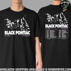 Black Pontiac Love Is Calling 2025 Summer Tour Two Sided Unisex T-Shirt