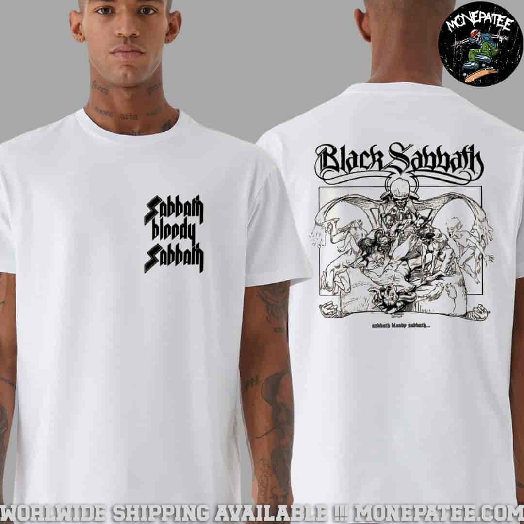 Black Sabbath Seventy Three 2025 Two Sided Unisex T-Shirt Black Sabbath Seventy Three 2025 Two Sided Unisex T-Shirt