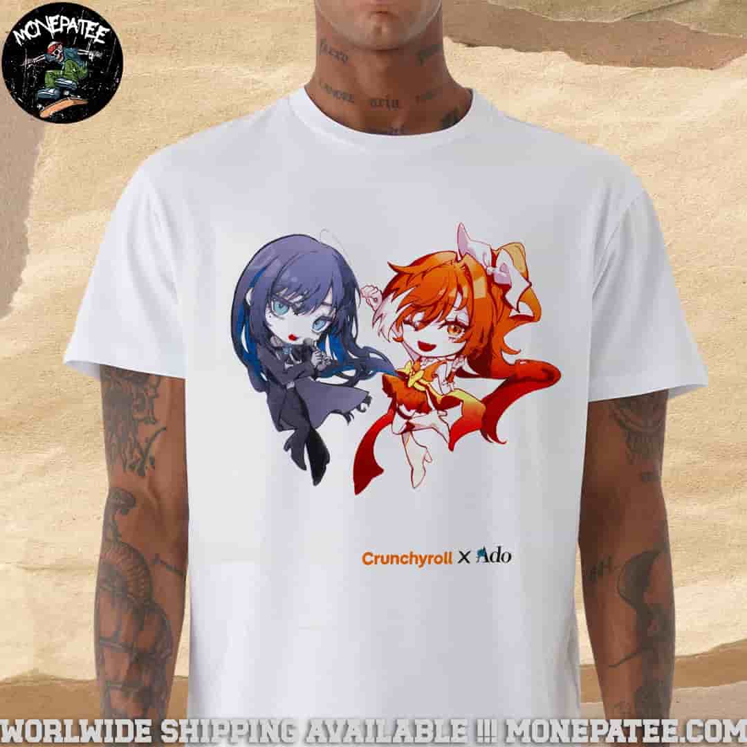 Crunchyroll X Ado Hime And Ado Exclusive 2025 Unisex T-Shirt Crunchyroll X Ado Hime And Ado Exclusive 2025 Unisex T-Shirt