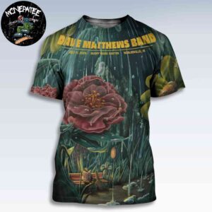 Dave Matthews Band In Noblesville In At Rouff Music Center On July 11 2025 All Over Print T-Shirt