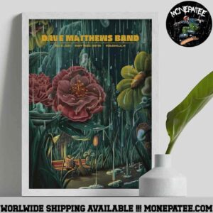 Dave Matthews Band In Noblesville In At Rouff Music Center On July 11 2025 Decorative Poster Canvas