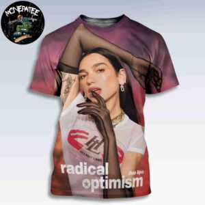 Dua Lipa Radical Optimism Tour 2025 Lights All Over Print T-Shirt