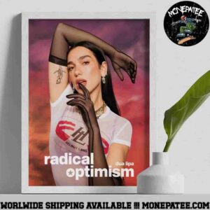 Dua Lipa Radical Optimism Tour 2025 Lights Decorative Poster Canvas