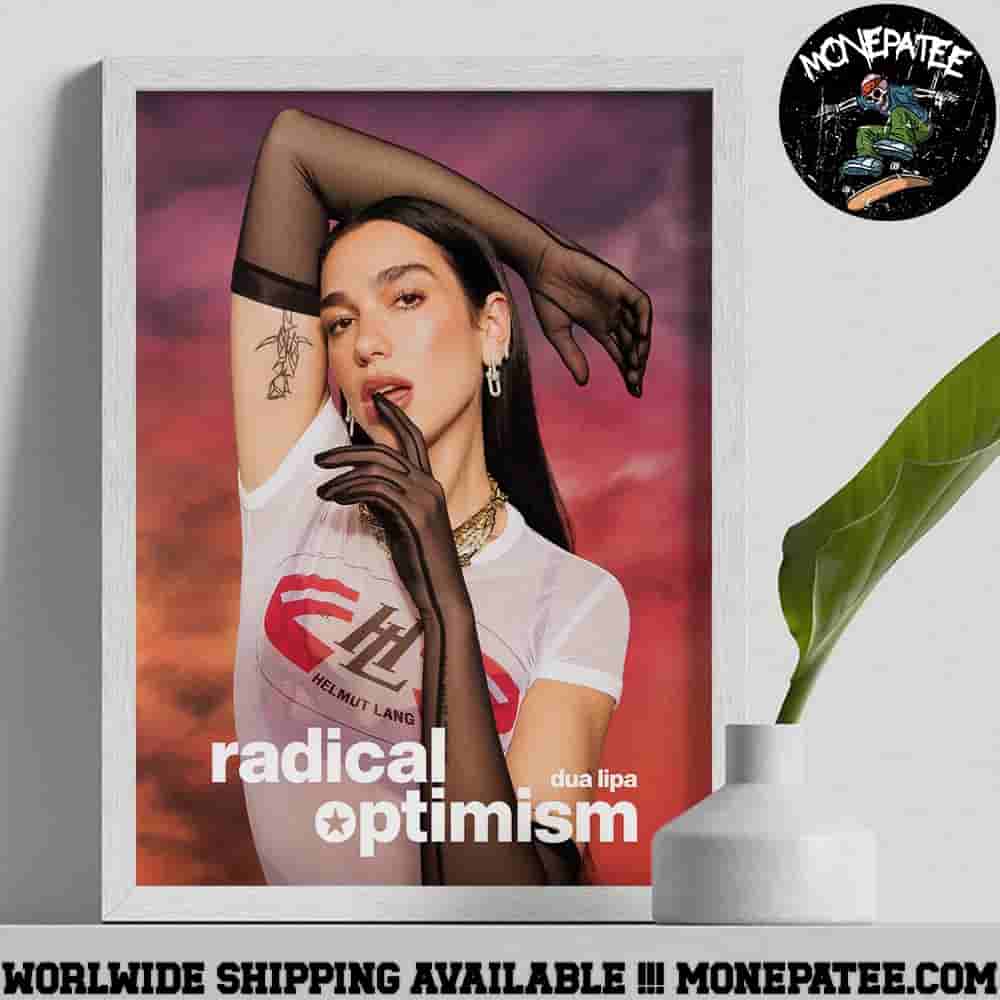 Dua Lipa Radical Optimism Tour 2025 Lights Decorative Poster Canvas Dua Lipa Radical Optimism Tour 2025 Lights Decorative Poster Canvas