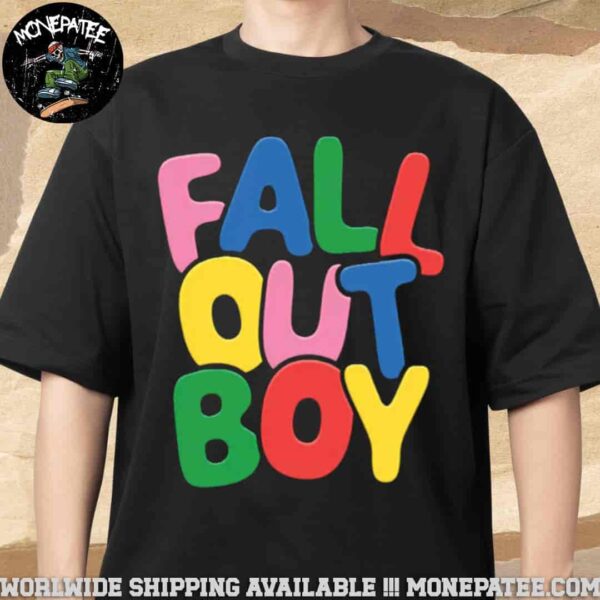 Fall Out Boy Summer Collection 2025 Bubble Logo