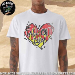 Fall Out Boy Summer Collection 2025 Scratch Heart Logo