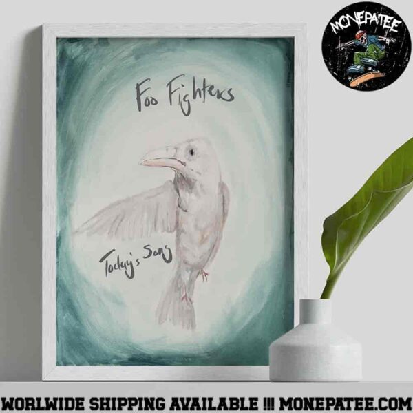 Foo Fighters Today’s Song 2025 Artwork By Harper Grohl Decorative Poster Canvas
