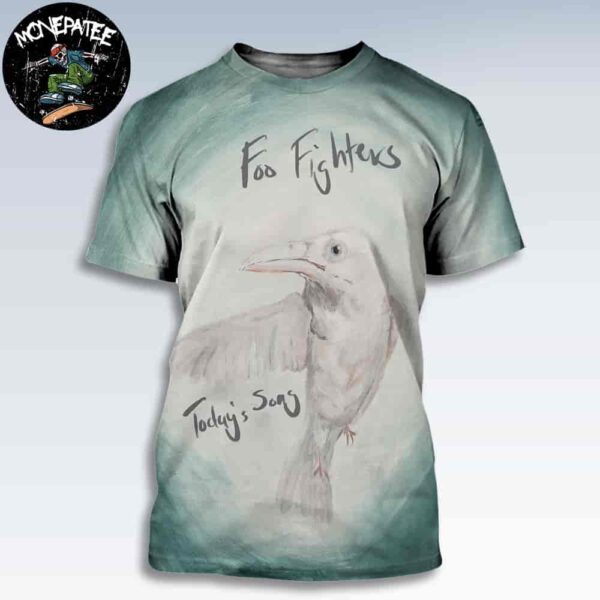 Foo Fighters Today’s Song 2025 Artwork By Harper Grohl All Over Print Shirt