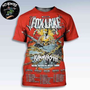 Fox Lake The New World Heat Tour 2025 Dates List All Over Print T-Shirt