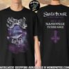Ghost Band New York 2025 Exclusive Tee Skeletour World Tour Message From The Clergy On July 22 At Madison Square Garden Two Sided Unisex T-Shirt