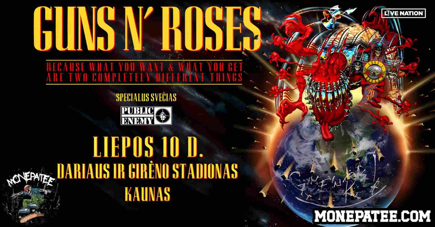Guns N’ Roses Live in Warsaw, Poland – July 12, 2025 at PGE Narodowy Stadium Rock Legends Return with Public Enemy