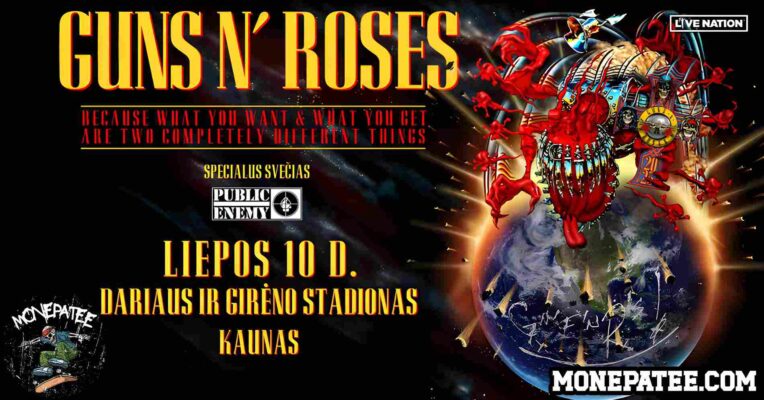 Guns N’ Roses Live in Warsaw, Poland – July 12, 2025 at PGE Narodowy Stadium Rock Legends Return with Public Enemy