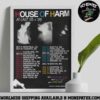 Burna Boy No Sign Of Weakness World Tour 2025 Live In Diant Center Stage Decorative Poster Canvas