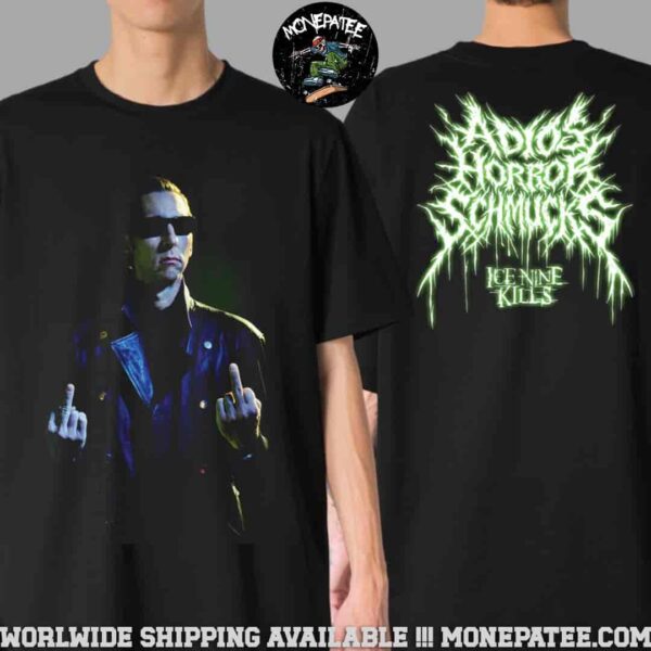 Ice Nine Kills The Great Unknown Adios Horror Shmucks Two Sided Unisex T-Shirt