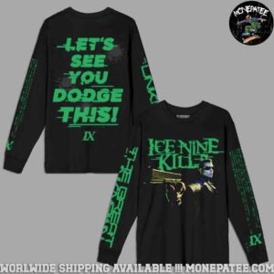 Ice Nine Kills The Great Unknown Dodge This Long All Over Print Long Sleeve Shirt