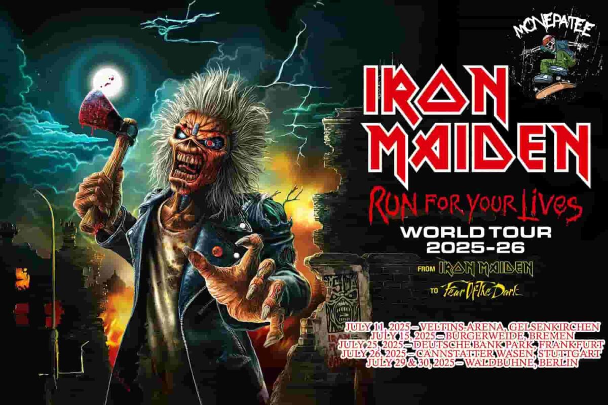 Iron Maiden Germany Run For Your Lives World Tour 2025 Full Tour Dates, Setlist, and Tickets