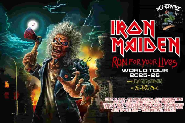 Iron Maiden Germany Run For Your Lives World Tour 2025 Full Tour Dates, Setlist, and Tickets