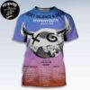 Primus Concert Poster Chicago IL On July 11th 2025 At Salt Shed All Over Print T-Shirt