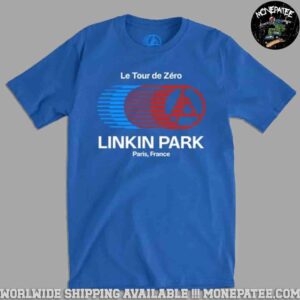 Linkin Park Le Tour De Zero Pop Up Experience 2025 In Paris France Logo Racing Merchandise T-Shirt