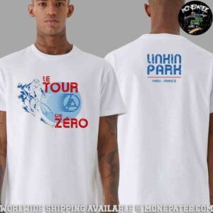 Linkin Park Le Tour De Zero Pop Up Experience 2025 Paris France Merchandise Two Sided T-Shirt