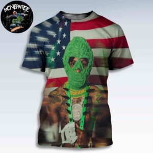 NBA Youngboy To Release New Album On July 4th Make America Slime Again All Over Print Shirt