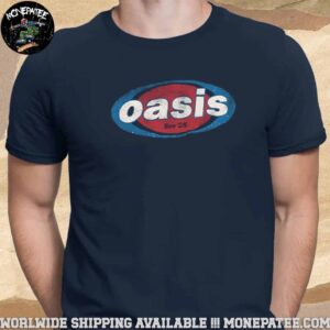 Oasis Live ’25 Tour Cardiff Logo Merchandise 2025 Unisex T-Shirt