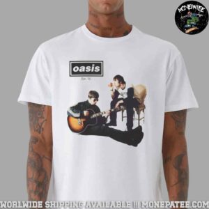 Oasis Live ’25 Tour Cigarettes And Alcohol Merchandise Unisex T-Shirt
