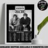 Oasis Live ’25 World Tour 2025 Global Reunion Decorative Poster Canvas